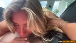 English Slut Bonnie Blue Picked Up And Fucked While Car Drives Itself