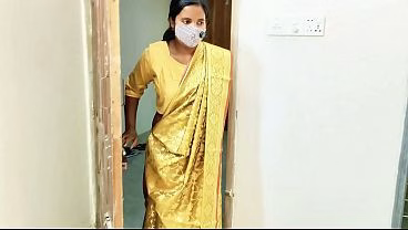 Desi saree wear bhabhi romantic sex with husband